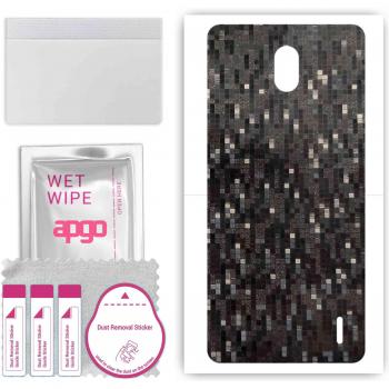 Capa Protectora Apgo: Adhesivo de Vinilo, Film y Foil – Patrón Pixel Oscuro