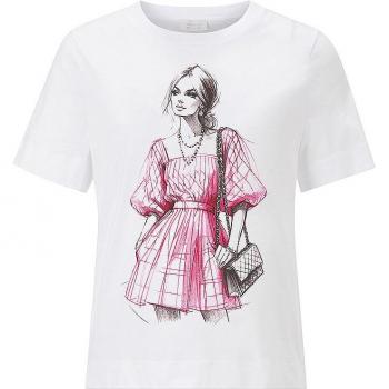 Rich & Royal T-Shirt Easy Fit T-Shirt Woman organic