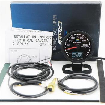 Greddi Medidor de 7 colores para coche, Turbo Boost, presión de aceite, temperatura del agua, vacío de aceite, 62mm