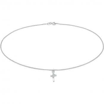 Girocollo Stella di Seta Argento 925