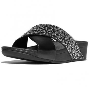 Claquettes Femme FitFlop Lulu Chic Cristal