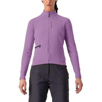 Maglia Uomo Castelli Unlimited Trail Manica Lunga Violetta Chiara XS