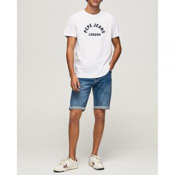 Denim Bleu Dé lavé Short Pepe Jeans Jack