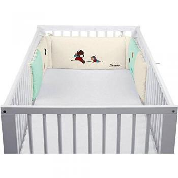 Nestchen Bobby Sterntaler 9301729 – bunte Bettumrandung 70 cm