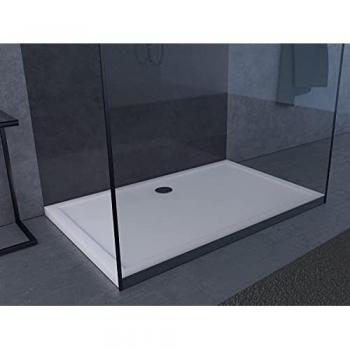 Receveur de douche rectangle acrylique blanc