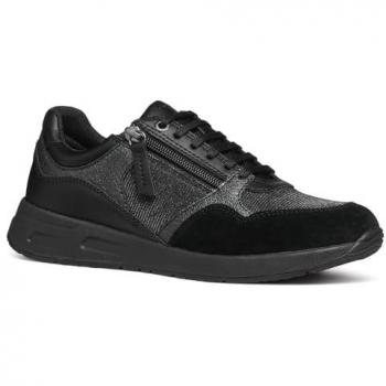 Deportiva Geox C9999 – Sapatilha Negra Feminina