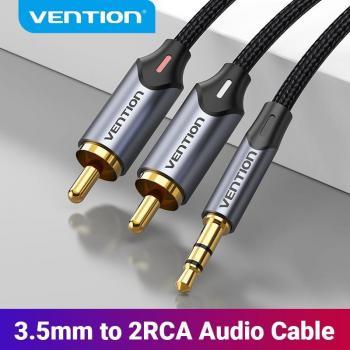 Cavo Audio 3,5 mm → 2 RCA (Spina Jack) 3 m