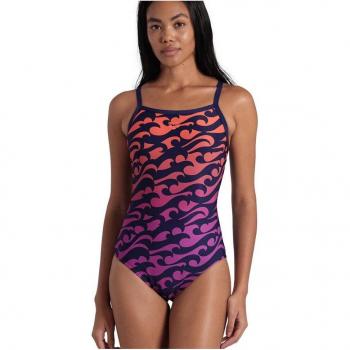 Arena Wasserabenteuer Schwimmsuit Lightdro Pink Blau