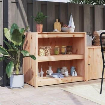 Mueble de Cocina Exterior de Pino Maison 106x55x92 cm