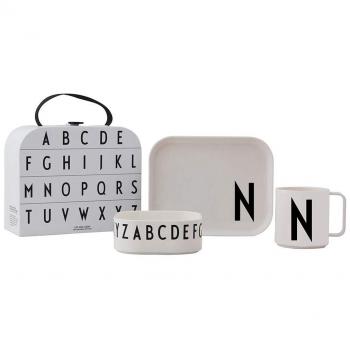 Valise de vaisselle enfant Design Letters