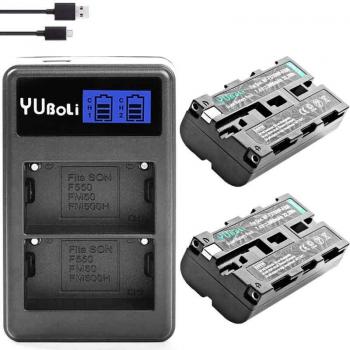3000mAh Li-ion Battery for Sony NP-F330 NP-F530 NP-F570