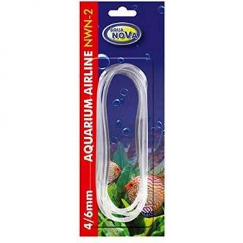 Aqua Nova 4x6mm Clear Air Hose for Aquariums