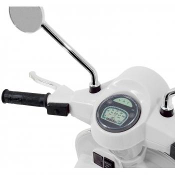 Scooter eléctrico Vespa para niños BergHOFF blanco