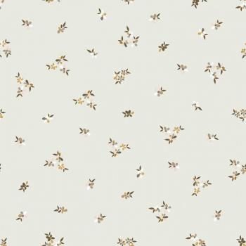 Papier peint Lilipinso Floral Whisper Vert 50x1000 cm