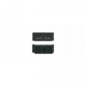 Kramer Electronics TS-2GB Single Socket Outlet, Black (Product Code: KTS-2GBA)