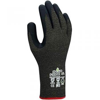 Gant de protection nitrile Kevlar Showa S‑Tex 581 – Noir, XL