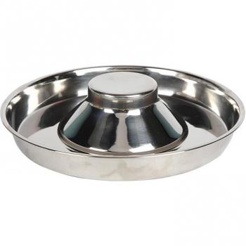 Bol de digestion lente en inox – eau durable pour animaux