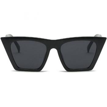 Black Women's Vintage Cat Eye Sunglasses