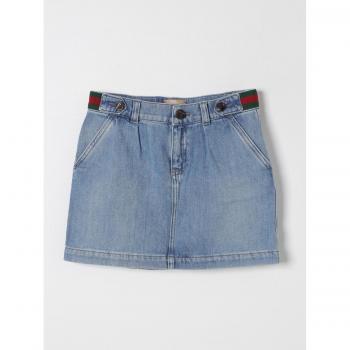 Gucci Gonna denim blu per ragazze Taglia 8