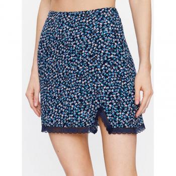 Mini-Jeansrock Tommy Jeans Ditsy Floral – Marine – XS-Frauenmodell