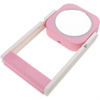 Blue Dual-Sided Lighted Vanity Mirror