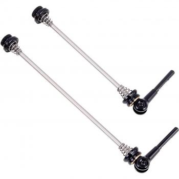 Durable Bicycle Quick Release Skewers – 2-Piece Front/Rear Anti-Theft Rod Kit