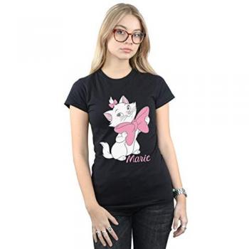 Disney Aristocats Marie Bow T-Shirt – Black Edition