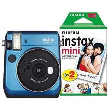 Instax Mini 70 Blue 30-Shot Fujifilm Instant Photo Camera