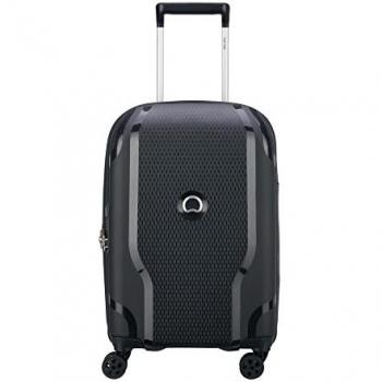 Valise Cabine Trolley Extensible Delsey Clavel 55 cm 43 L Noir