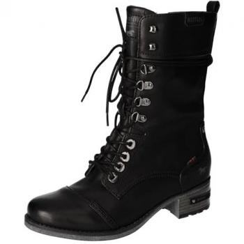 Mustang Shoes Schnürstiefel mit praktischem Innenreißverschluss