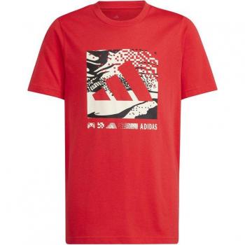 Camisa de Niño Adidas Camouflage con Logotipo
