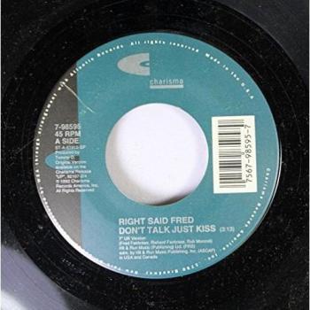 Right Said Fred Don't Talk Just Kiss Rare UK SNOG2 Release