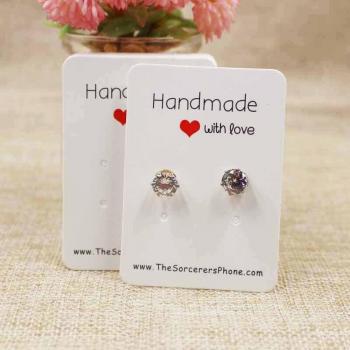 Pendientes de Tarjeta 5x7 cm en Pares