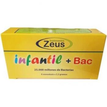 Zeus Infantil Bac 8 Monodosis de Sticks