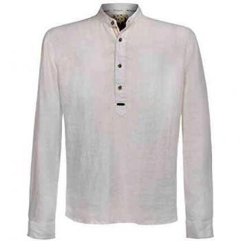 Stockerpoint Herren Hemd Valentin Trachtenhemd, Weiß (Weiss Weiss), XX-Large (Herstellergröße: XXL)
