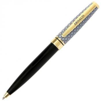 Stylo Draeger Arnaud noir et or