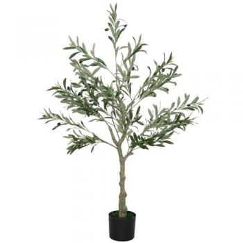 Premium Indoor Silk Olive Tree – 120 cm Potted Plant