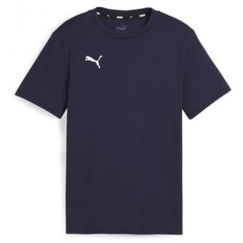 Puma teamGOAL Casuals T-Shirt für Kinder Blau 128