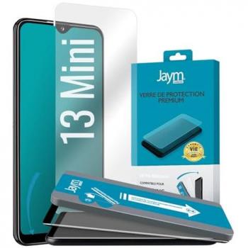 JAYM Ultra‑Guard Glass pour iPhone 13 Mini – 2,5D Plat – Protection 9H – Garantie de Vie – Qualité Asahi