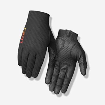 Luvas Giro CS Longas em Preto e Laranja – Modelo Rivet – M