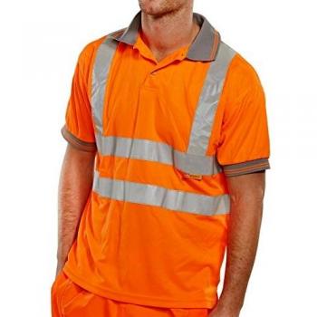 B-Seen BSEEN EN ISO 20471 POLO OR XL