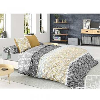 Ensemble de Lit Pierre Cardin Tristan Jaune 220 x 230 cm