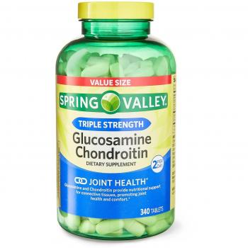 Glucosamina y Condroitina Doble Fuerza 340 Tabletas