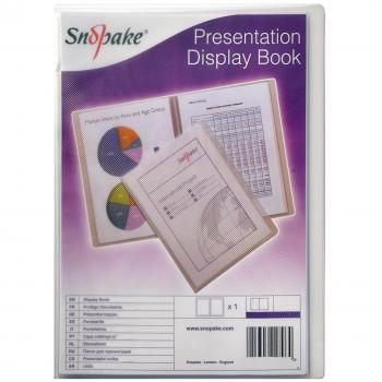 Snopake 10 Pocket A4 Presentation Book Clear