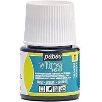 Pébéo Glass Finish 160 – Gloss Turquoise 11 (45 ml)