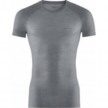 T-shirt Falke Wool-Tech Light uomo grigia L