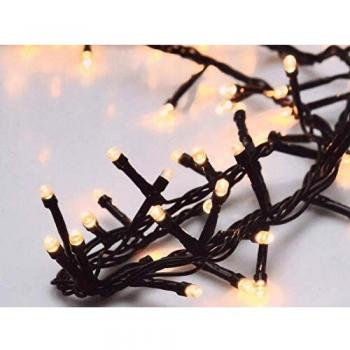 Huismerk Weihnachts Clusterlichter Warm Weiß 400 LED mit Fernbedienung
