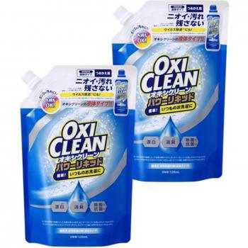 OxiClean Power Liquid 520 mL Dual Refill – Fresh Floral Scented Bleach
