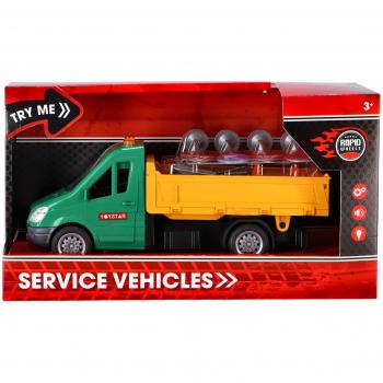 Camion de Route Rapid Wheels avec Effets Sonores et Lumières