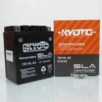 Batterie Sla Kyoto 12V 14Ah – Moto Aprilia 350 Tuareg Wind 1987‑1989